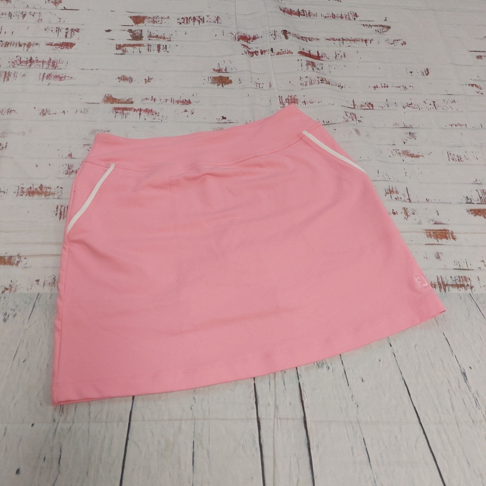 FootJoy bubble gum pink golf skort - Picture 1 of 7